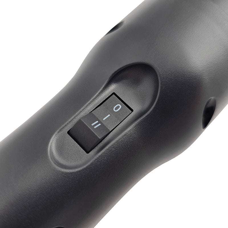 Einfache Bedienung der mehrstufigen Elekronik durch nur noch einen Schalter