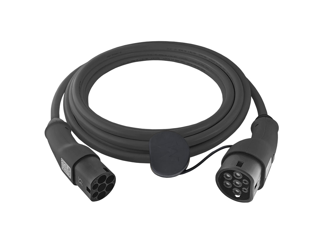 5x 6mm Kabel mit 22 KW innkl. Tesla Knopf